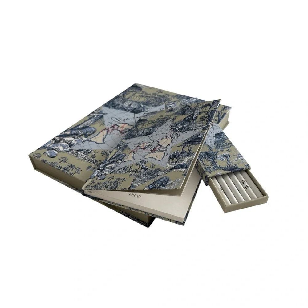 Dior Around the World Notebook & Pencil Set